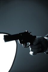 Retro secret agent gun