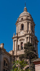 Glockenturm der Kathedrale in Malaga, 