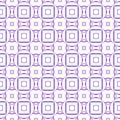 Obraz premium Ethnic hand painted pattern. Purple eminent boho