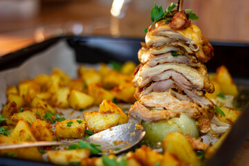 Home doner, kebab, turkish kitchen