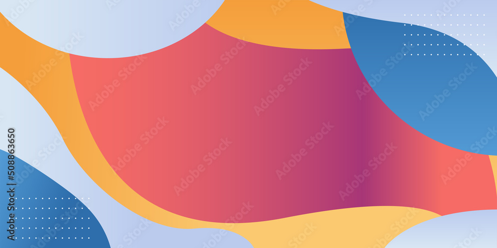 Wall mural abstract creative backgrounds in minimal trendy style with copy space for text.