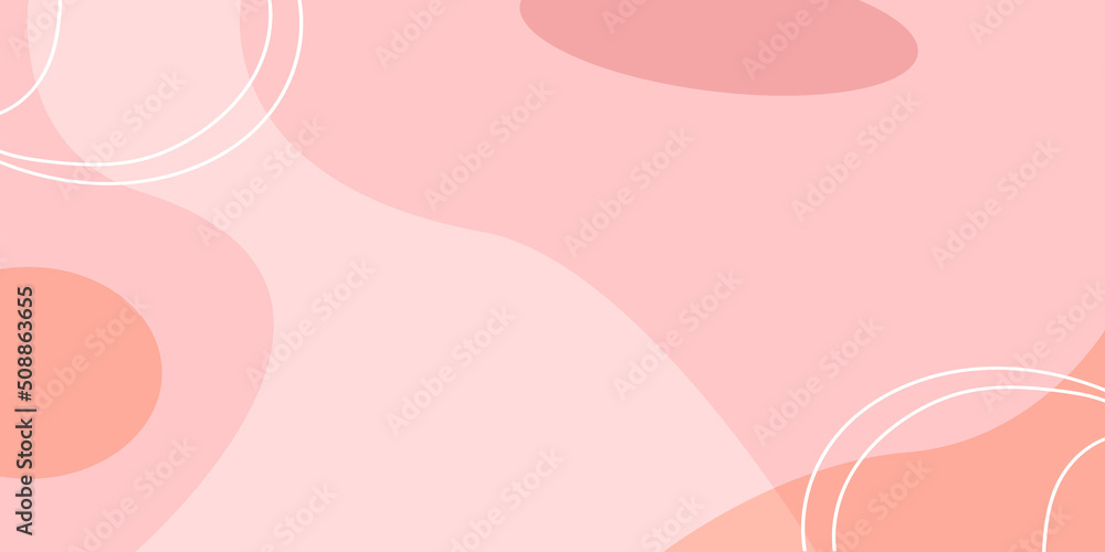 Wall mural abstract creative backgrounds in minimal trendy style with copy space for text.
