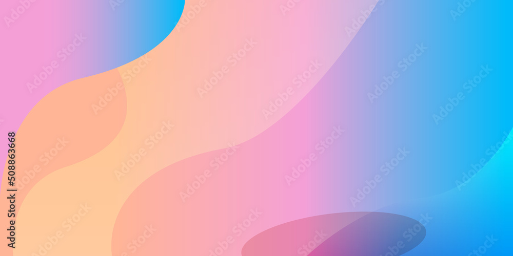 Wall mural abstract creative backgrounds in minimal trendy style with copy space for text.