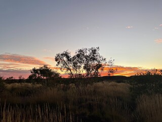 Sunrise in a Pilbara Mining Camp