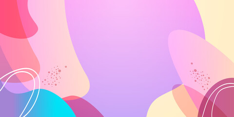 Abstract creative backgrounds in minimal trendy style with copy space for text.