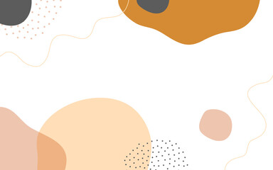 Abstract creative backgrounds in minimal trendy style with copy space for text.