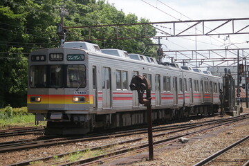 Obraz premium 富山地方鉄道の電車