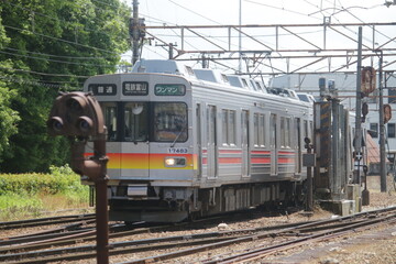 Obraz premium 富山地方鉄道の電車