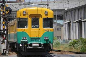 Fototapeta premium 富山地方鉄道の電車