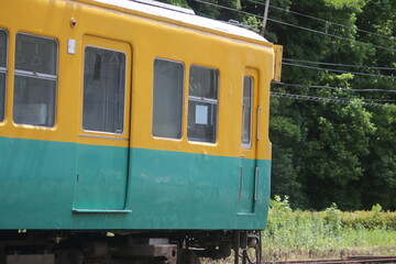 Fototapeta premium 富山地方鉄道の電車