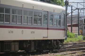 Obraz premium 富山地方鉄道の電車