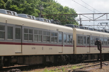 Fototapeta premium 富山地方鉄道の電車