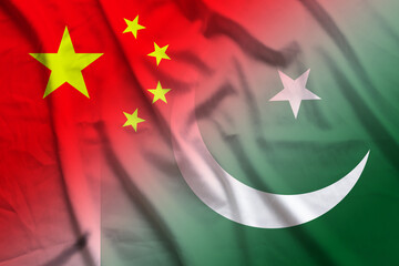 China and Pakistan government flag transborder relations PAK CXR