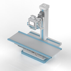 x-ray scanner machine for radiology treatment