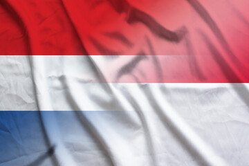 Netherlands and Monaco government flag international contract MCO NLD