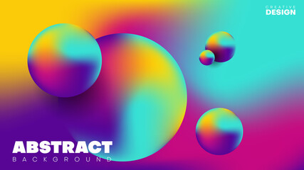 abstract colorful gradient fluid background. vector illustration