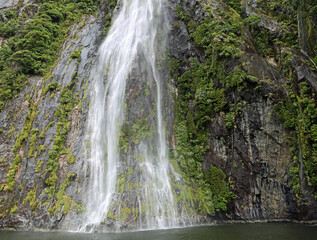 Fototapeta na wymiar Waterfalls - New Zealand