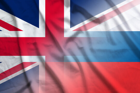 England and Slovenia government flag transborder negotiation SVN GBR