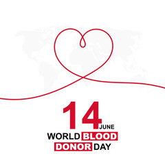 banner design for world blood donation day