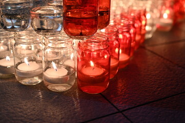 A night of leisurely candlelight