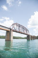 Fototapeta premium bridge over the river