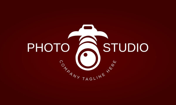Camera Photography Logo Icon Vector Template