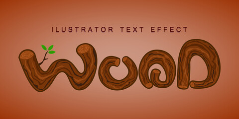 ilustrasi text effect