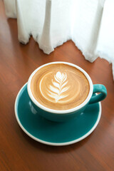 cup of coffee with milk