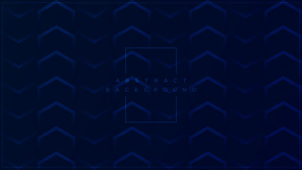 Modern abstract dark blue banner background design