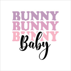 bunny baby design eps Baby Easter
