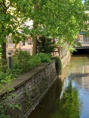 Fototapeta na wymiar bridge over canal