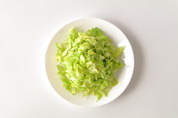 食物繊維たっぷりキャベツのサラダ