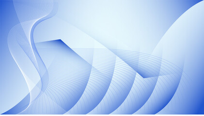 abstract blue background with lines