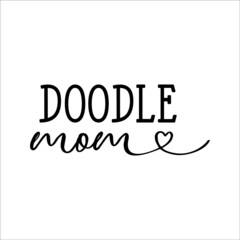 Doodle Mom Goldendoodle eps design