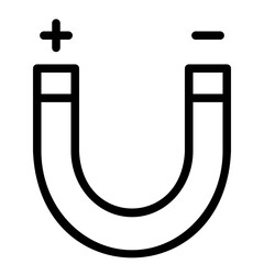 magnetic line icon