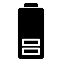 low battery glyph icon