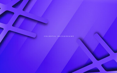 abstract geometric purple background vector