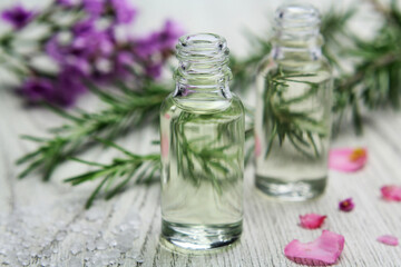 アロマ　セラピー　スパ　ボトル　芳香　花