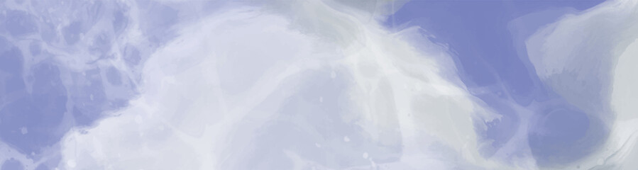 Elegant banner template design with color paint.