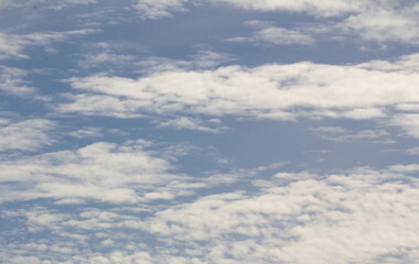 blue sky with clouds