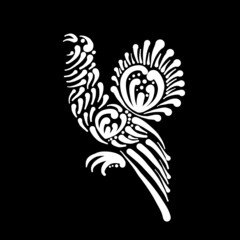 Obraz premium Capercaillie stylized art for your design