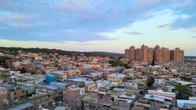 Town City Community skyline View
