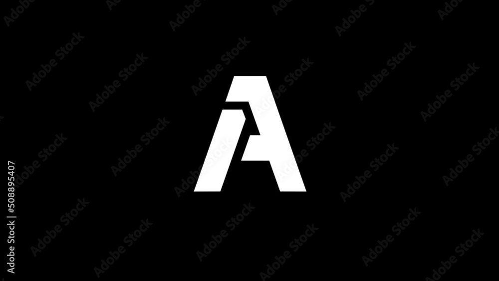 Poster white picture of a on a black background. american alphabet. english language for writing. distortio
