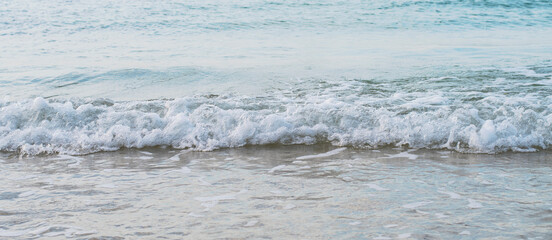 Fototapeta premium the sea the waves on the coast 