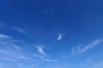 blue sky with clouds