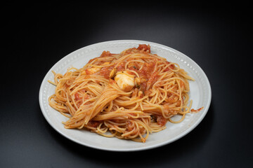 Seafood spaghetti