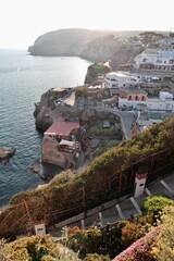 Fototapeta premium Sant'Angelo d'Ischia - Scorcio costiero da via Cava Mare