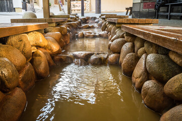 有馬温泉　Arima Hot Spring　金の湯　Gold Spring