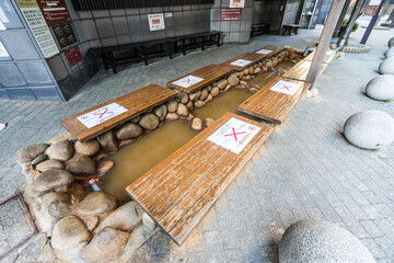 有馬温泉　Arima Hot Spring　金の湯　Gold Spring