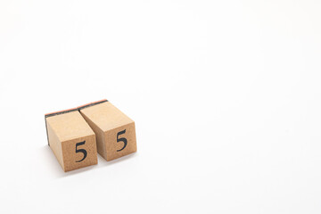 数字　ナンバー　Number　55